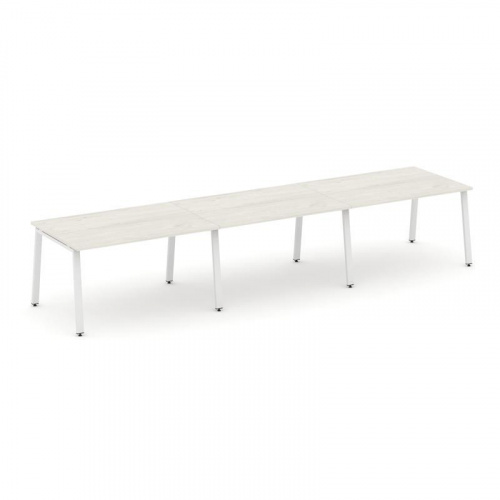 Style Project Стол переговорный SN-6A.SPRG-022.3 Белый/Металл Антрацит 3540*980*750 фото 21