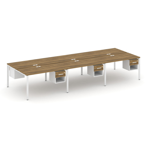 Бенч-система на 6 мест с подвесными тумбами Concept CN.DRS-159 фото 8 Бенч-система на 6 мест с подвесными тумбами Concept CN.DRS-159 фото 8