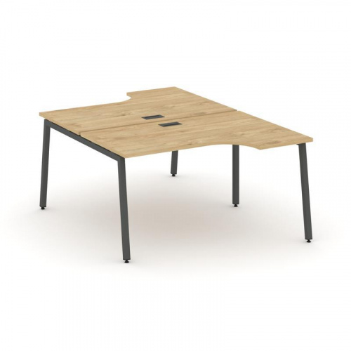 Style Project Рабочая станция эргоном. SN-4A.DRPA-012 Дуб Табак/Металл Антрацит 1580*1432/1992*750 фото 26 Style Project Рабочая станция эргоном. SN-4A.DRPA-012 Дуб Табак/Металл Антрацит 1580*1432/1992*750 фото 26