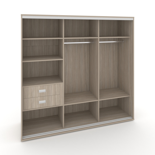 Корпус 3-х секционного шкафа низкого L=2519мм Maris SH.K3-7.2 K6 фото 6 Корпус 3-х секционного шкафа низкого L=2519мм Maris SH.K3-7.2 K6 фото 6