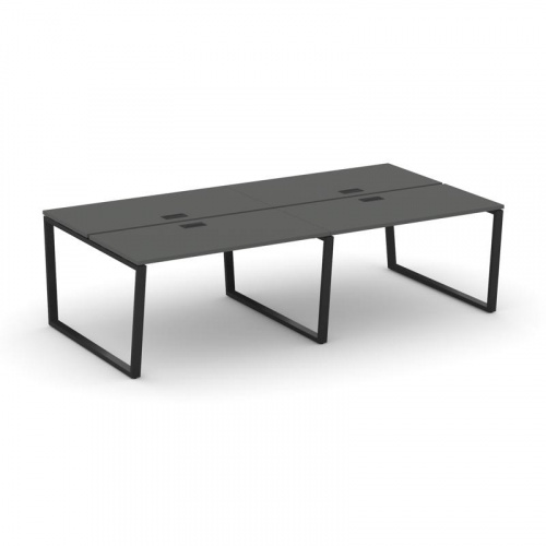 Style Project Рабочая станция 2-х сторон. SN-6T2.DRS-054 Акация Лорка/Металл Антрацит/Заглушка Пласт фото 7