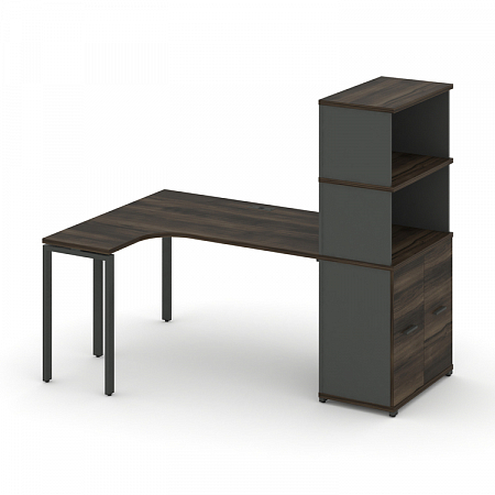 Стол эргономичный с опорным распашным шкафом Concept CN.SA-216(L)