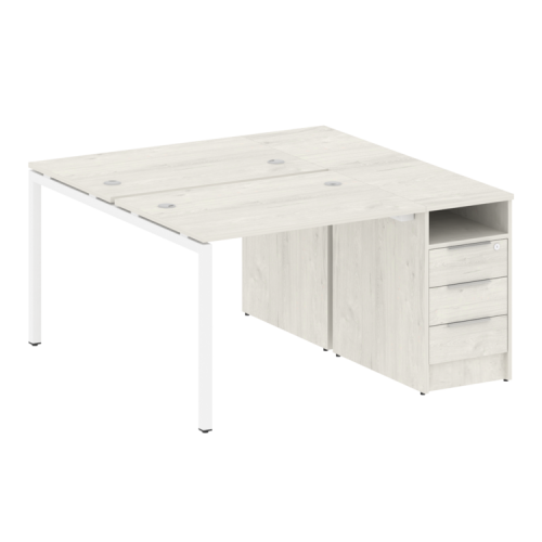 Бенч-система с тумбой на П-обр. м/к Metal System Quattro 40БП.РС-СТП-2.1 фото 7 Бенч-система с тумбой на П-обр. м/к Metal System Quattro 40БП.РС-СТП-2.1 фото 7