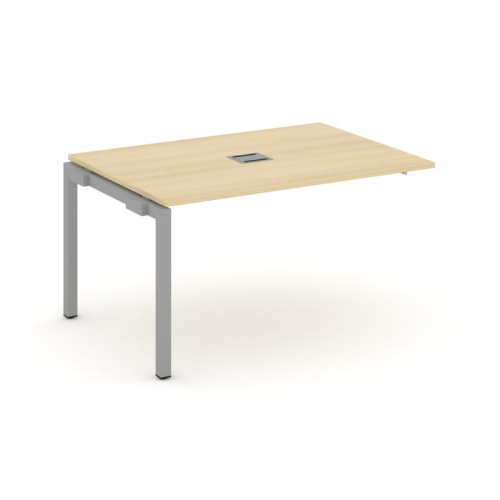 Style Project Проходной наб. элем. перег. стола SN-5P.NSPRG-002 Вяз Благородный/Металл Белый 1180*98 фото 14