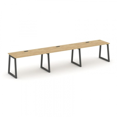 Style Project Рабочая станция 1 сторон. SN-5T1.ORS-051 Акация Лорка/Металл Антрацит/Заглушка Пластик фото 22