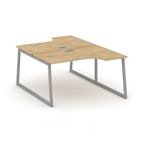 Style Project Рабочая станция эргоном. SN-4T1.DRPA-022 Акация Лорка/Металл Антрацит/Заглушка Пластик фото 2