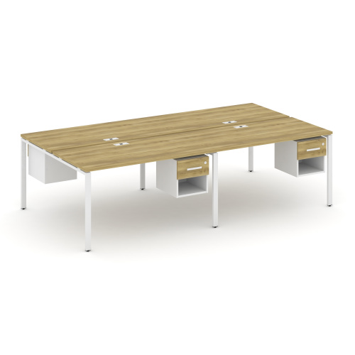 Бенч-система на 4 места с подвесными тумбами Concept CN.DRS-139 фото 11 Бенч-система на 4 места с подвесными тумбами Concept CN.DRS-139 фото 11