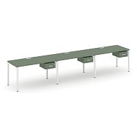 Бенч-система на 3 места с подвесными тумбами Concept CN.ORS-131