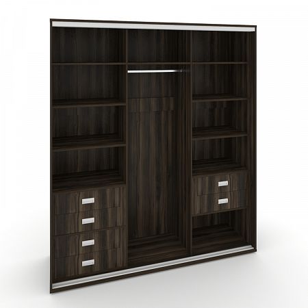 Корпус 3-х секционного шкафа высокого L=2219мм Maris SH.K3-5.1 K7