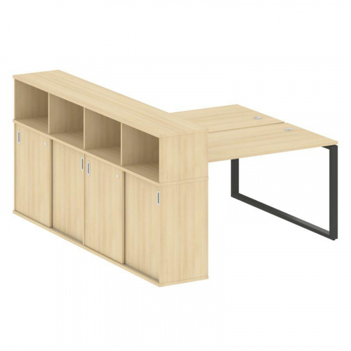 Бенч-система с шкафом-купе на О-обр. м/к Metal System БО.РС-СШК-4.3 фото 7 Бенч-система с шкафом-купе на О-обр. м/к Metal System БО.РС-СШК-4.3 фото 7