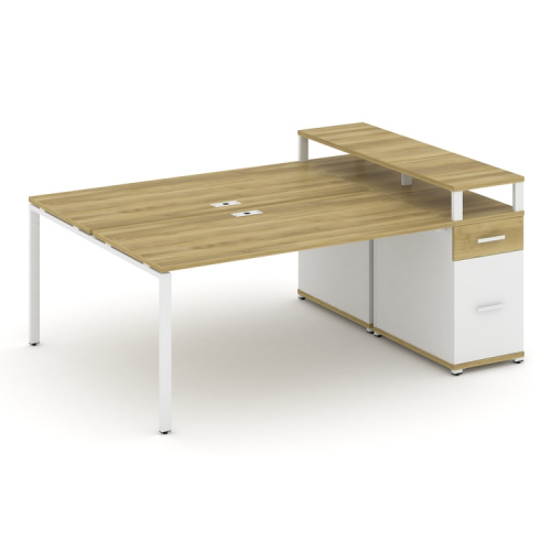 Бенч-система с 1 опорной тумбой Concept CN.DRS-416 фото 11