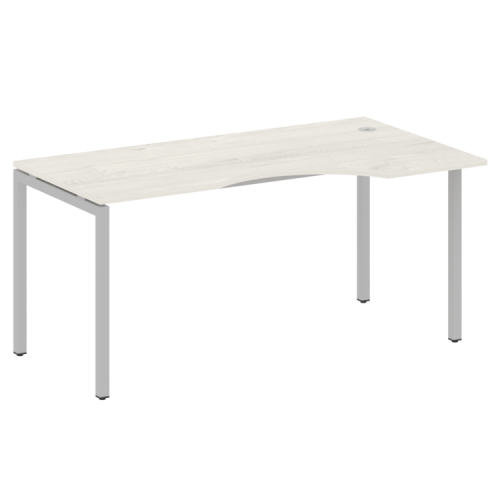 Стол криволинейный правый на П-обр. м/к Metal System Quattro 40БП.СА-1 (R) фото 6