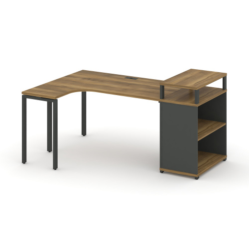 Стол эргономичный с опорным стеллажом Concept CN.SA-203(L)