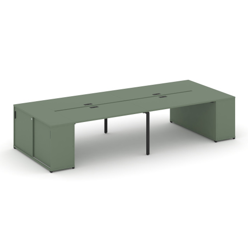 Бенч-система с опорными шкафами-купе Concept CN.DRS-279 Бенч-система с опорными шкафами-купе Concept CN.DRS-279