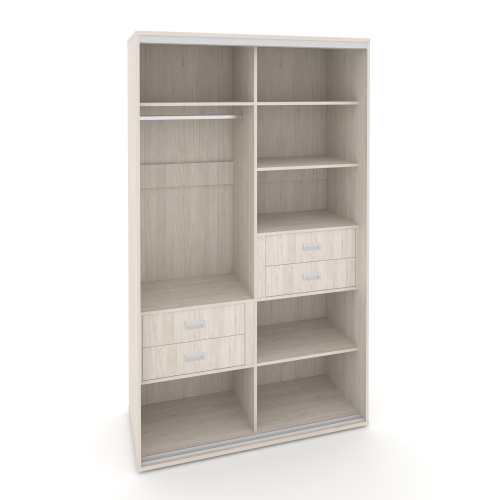 Корпус 2-х секционного шкафа высокого L=1800мм Maris SH.K2-8.1 K5 фото 5