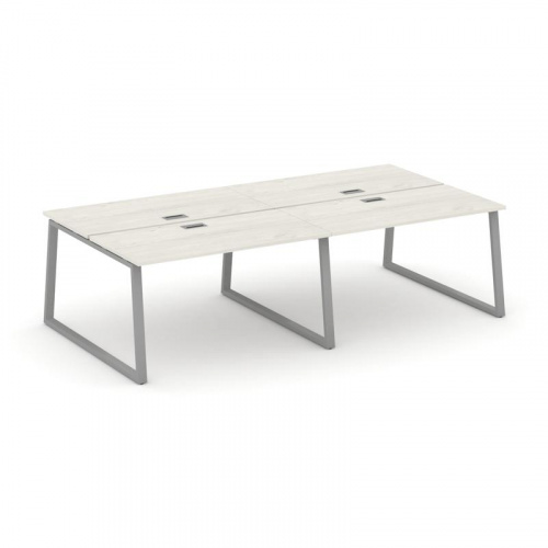 Style Project Рабочая станция 2-х сторон. SN-6T1.DRS-051 Акация Лорка/Металл Антрацит/Заглушка Пласт фото 12