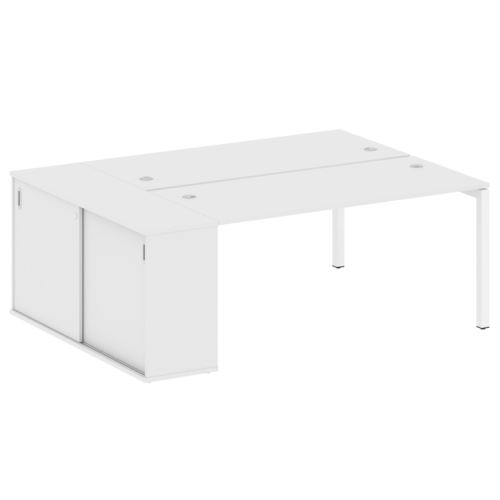 Бенч-система с шкафом-купе на П-обр. м/к Metal System Quattro 50БП.РС-СШК-1.4 фото 13 Бенч-система с шкафом-купе на П-обр. м/к Metal System Quattro 50БП.РС-СШК-1.4 фото 13