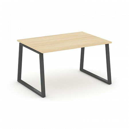 Style Project Стол переговорный SN-6T1.SPRG-001.3 Акация Лорка/Металл Антрацит 980*980*750