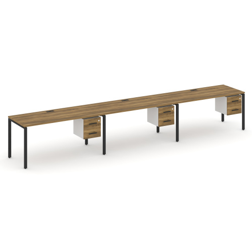 Бенч-система на 3 места с подвесными тумбами Concept CN.ORS-136 фото 7