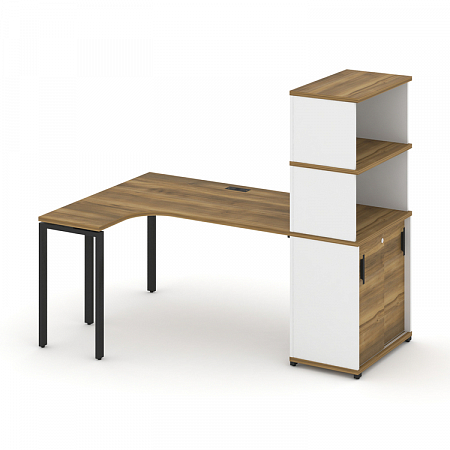 Стол эргономичный с опорным шкафом-купе Concept CN.SA-221(L)