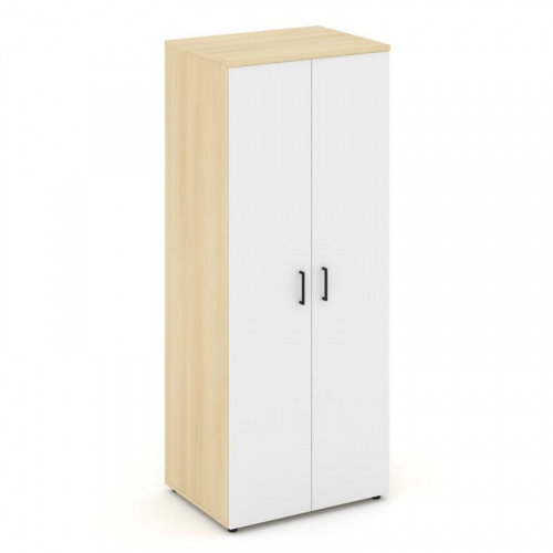 Style Project Гардероб широкий глубокий SN.GB.E-004 Белый/Тиквуд Светлый/Черный Ручки 796*600*1982 фото 15