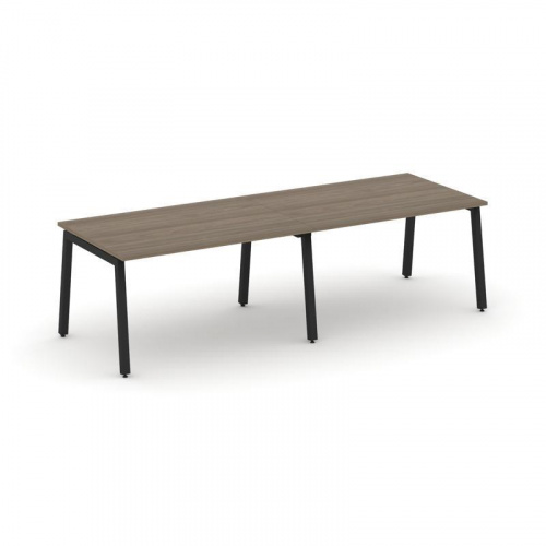 Style Project Стол переговорный SN-5A.SPRG-014.3 Тиквуд Светлый/Металл Антрацит 3160*980*750 фото 14