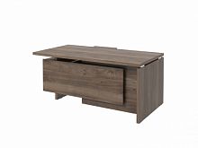 Стол с опорной тумбой FI-117R.DD Орех Пацифик Табак