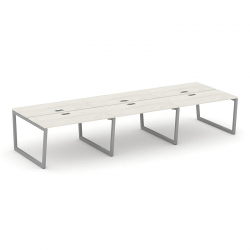 Style Project Рабочая станция 2-х сторон. SN-5T2.DRS-081 Акация Лорка/Металл Антрацит/Заглушка Пласт фото 12