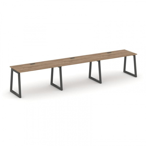 Style Project Рабочая станция 1 сторон. SN-5T1.ORS-051 Акация Лорка/Металл Антрацит/Заглушка Пластик фото 23