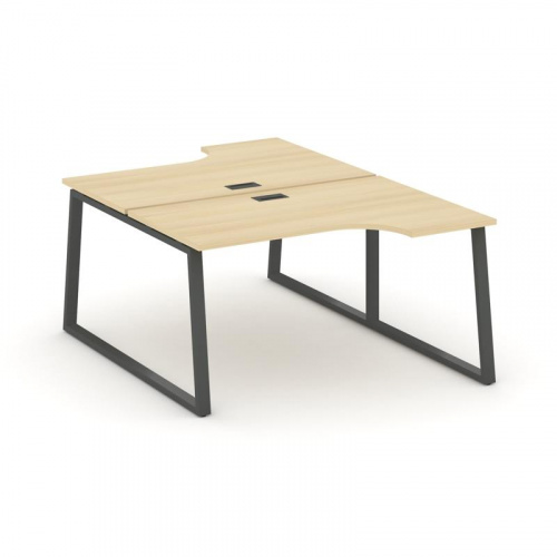 Style Project Рабочая станция эргоном. SN-6T1.DRPA-012 Акация Лорка/Металл Антрацит/Заглушка Пластик фото 28