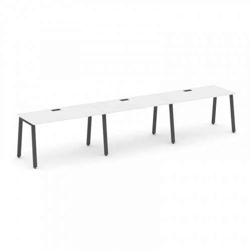 Style Project Рабочая станция 1 сторон. SN-6A.ORS-042 Антрацит/Металл Антрацит 3540*700*750 фото 27