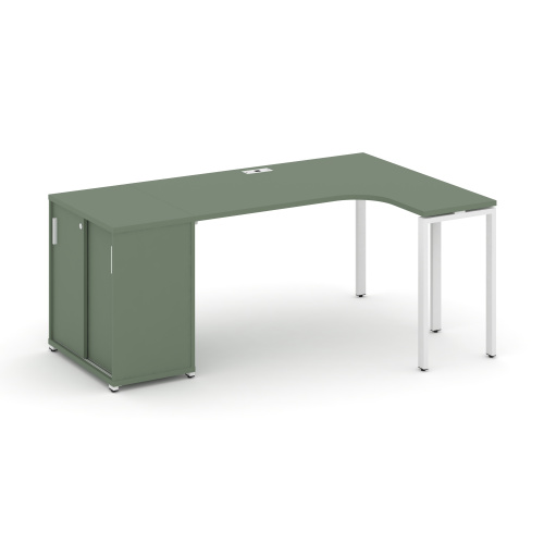 Стол эргономичный с опорным шкафом-купе Concept CN.SA-217(R) Стол эргономичный с опорным шкафом-купе Concept CN.SA-217(R)