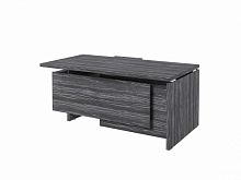 Стол с опорной тумбой FI-117R.DD Древесина Графит