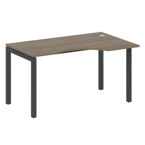 Стол криволинейный правый на П-обр. м/к Metal System Quattro 50БП.СА-2 (R) Стол криволинейный правый на П-обр. м/к Metal System Quattro 50БП.СА-2 (R)