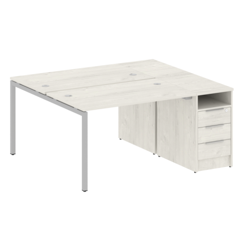 Бенч-система с тумбой на П-обр. м/к Metal System Quattro 40БП.РС-СТП-2.2 фото 6 Бенч-система с тумбой на П-обр. м/к Metal System Quattro 40БП.РС-СТП-2.2 фото 6