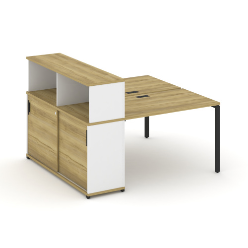 Бенч-система с опорным шкафом-купе с надставкой Concept CN.DRS-238 фото 6 Бенч-система с опорным шкафом-купе с надставкой Concept CN.DRS-238 фото 6