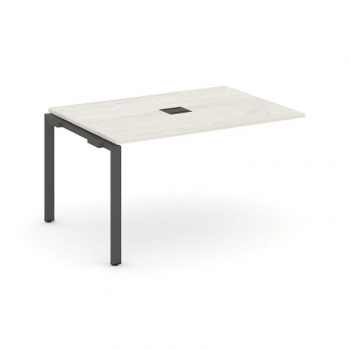 Style Project Проходной наб. элем. перег. стола SN-6P.NSPRG-003 Тиквуд Светлый/Металл Черный 1380*98