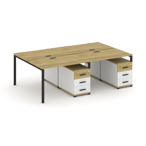 Бенч-система на 4 места с 2 опорными тумбами Concept CN.DRS-318 фото 6 Бенч-система на 4 места с 2 опорными тумбами Concept CN.DRS-318 фото 6