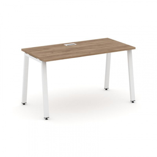 Style Project Стол письменный SN-6A.SP-004 Дуб Табак/Металл Белый 1580*600*750 фото 28