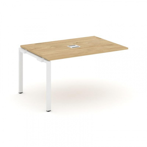 Style Project Проходной наб. элем. перег. стола SN-6P.NSPRG-003 Тиквуд Светлый/Металл Черный 1380*98 фото 2