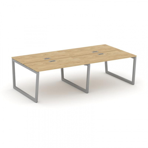 Style Project Рабочая станция 2-х сторон. SN-5T2.DRS-053 Акация Лорка/Металл Антрацит/Заглушка Пласт фото 2