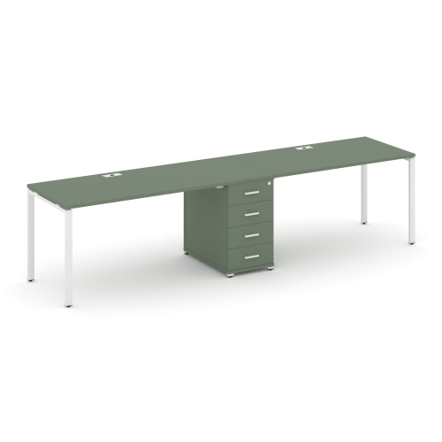 Бенч-система на 2 места с 1 опорной тумбой Concept CN.ORS-404 Бенч-система на 2 места с 1 опорной тумбой Concept CN.ORS-404