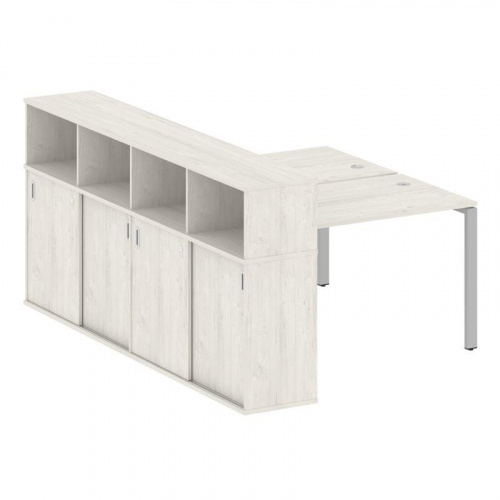 Бенч-система с шкафом-купе на П-обр. м/к Metal System БП.РС-СШК-4.2 фото 8 Бенч-система с шкафом-купе на П-обр. м/к Metal System БП.РС-СШК-4.2 фото 8