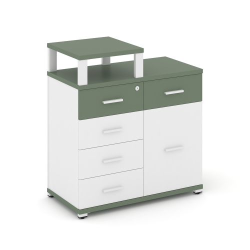 Тумба приставная с 5 ящиками Concept CN.TSP-017 W Тумба приставная с 5 ящиками Concept CN.TSP-017 W