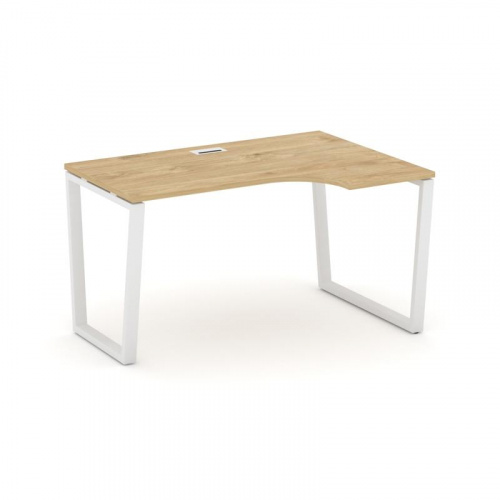 Style Project Стол рабочий эргоном. SN-6T2.SPA-012(R) Акация Лорка/Металл Антрацит/Заглушка Пластик фото 3 Style Project Стол рабочий эргоном. SN-6T2.SPA-012(R) Акация Лорка/Металл Антрацит/Заглушка Пластик фото 3