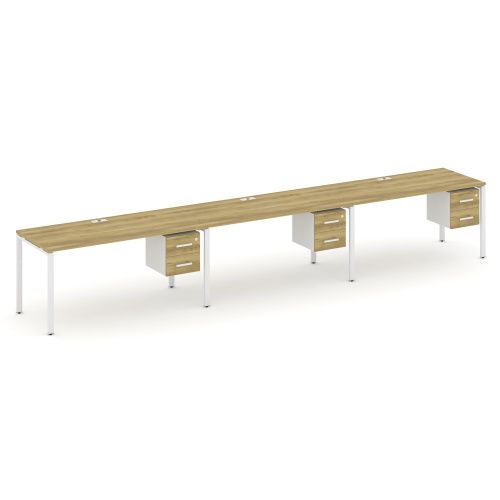 Бенч-система на 3 места с подвесными тумбами Concept CN.ORS-136 фото 11