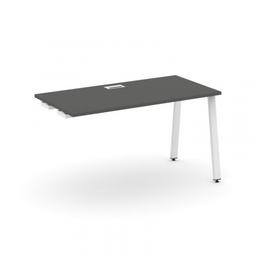 Style Project Стол-приставка к опор. элем. SN-6A.OPRS-022 Дуб Табак/Металл Белый 1180*800*750 фото 27