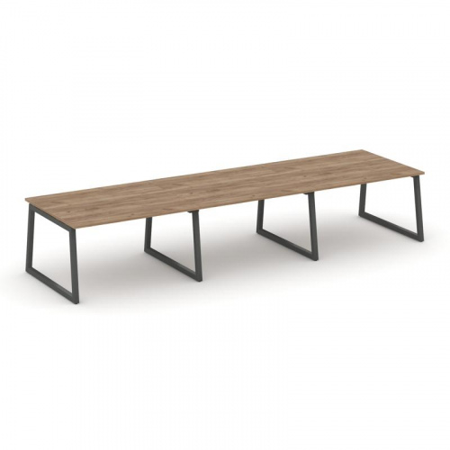 Style Project Стол переговорный SN-5T1.SPRG-054.3 Акация Лорка/Металл Антрацит 4740*1180*750 фото 23 Style Project Стол переговорный SN-5T1.SPRG-054.3 Акация Лорка/Металл Антрацит 4740*1180*750 фото 23