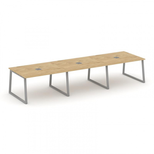 Style Project Стол переговорный SN-6T1.SPRG-052 Акация Лорка/Металл Антрацит/Заглушка Металл Антраци фото 2 Style Project Стол переговорный SN-6T1.SPRG-052 Акация Лорка/Металл Антрацит/Заглушка Металл Антраци фото 2