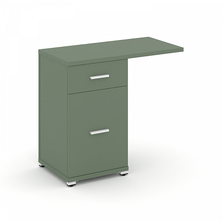 Тумба приставная с 1 ящиком Concept CN.TUS-003 W